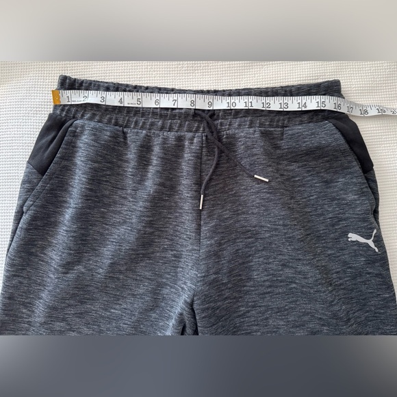 Puma Women's EVOSTRIPE joggers Pants Knitted Black-Heather‎ size large - Picture 7 of 16